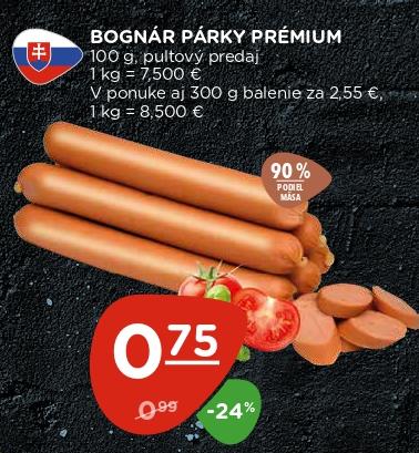Párky prémium