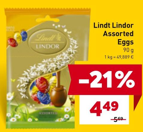 Lindor Assorted Eggs