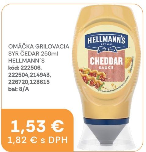Omáčka grilovacia syr čedar