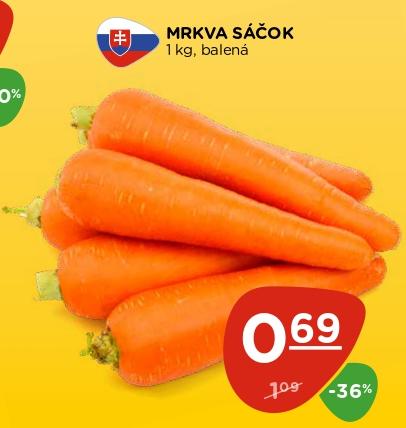 Mrkva sáčok