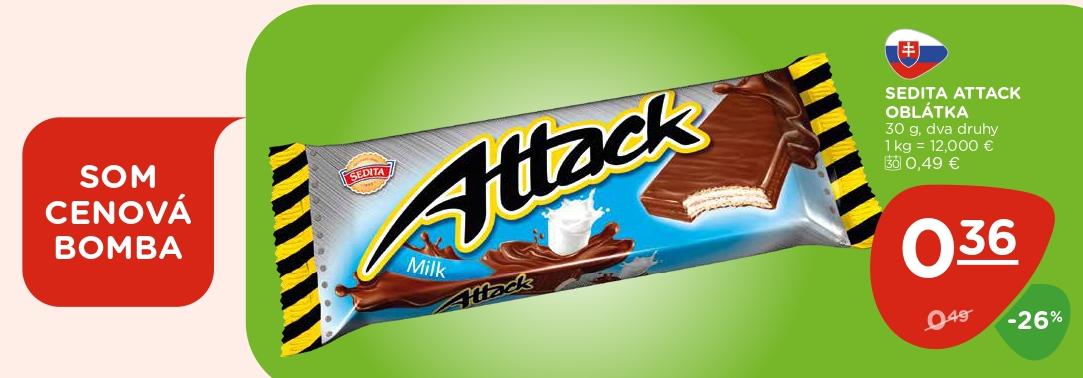 Attack oblátka