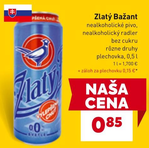 nealkoholické pivo, nealkoholický radler bez cukru