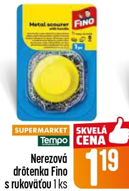 Nerezová drôtenka s rukoväťou