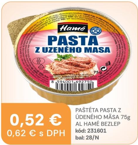 PAŠTÉTA PASTA Z ÚDENÉHO MÄSA