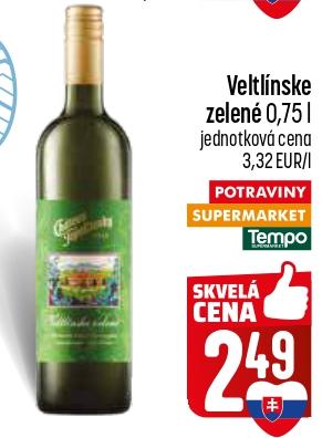 Veltlínske zelené
