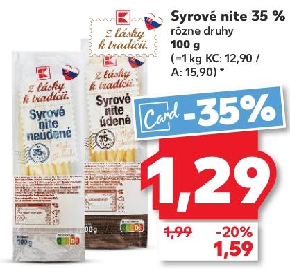 Syrové nite 35 %