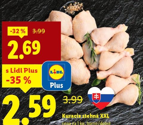 Kuracie stehná XXL