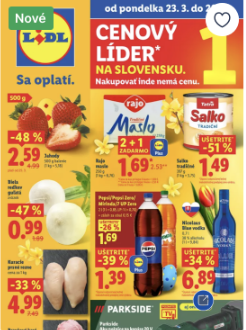 Aktuálny leták Lidl